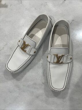 Louis Vuitton Monte Carlo Loafers Men's LV Buckle Loafers